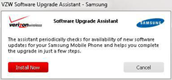 vzw software upgrade assistant installer